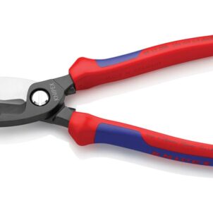 Cable Shears with Twin Cutting Edge Multi-Component Grip 200mm