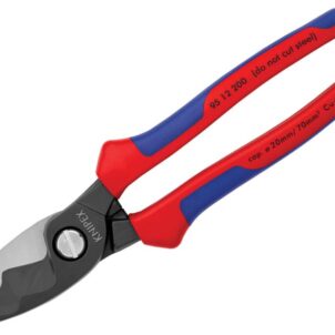 Cable Shears with Twin Cutting Edge Multi-Component Grip 200mm - Image 5
