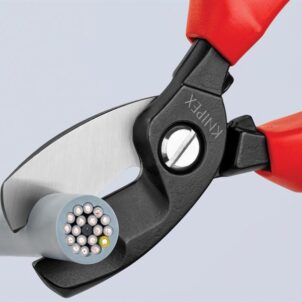 Cable Shears with Twin Cutting Edge Multi-Component Grip 200mm - Image 2