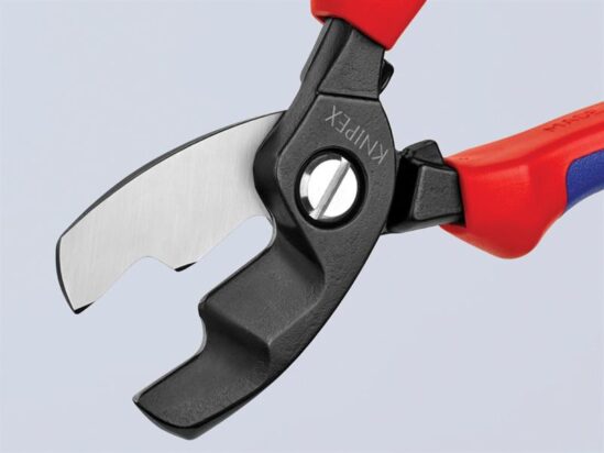 Cable Shears with Twin Cutting Edge Multi-Component Grip 200mm - Image 4