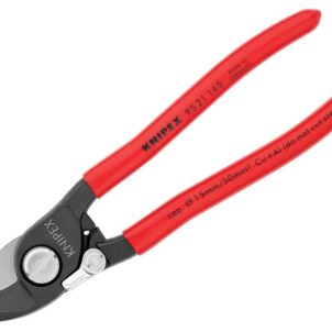 Cable Shears PVC Grip with Return Spring 165mm - Image 5