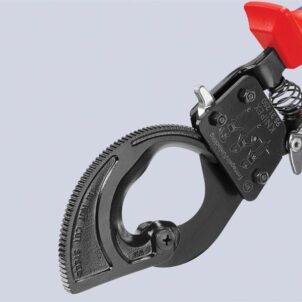 Ratchet Action Cable Shears Multi-Component Grip 250mm - Image 5