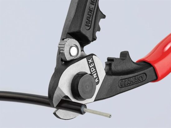 Wire Rope/Bowden Cable Cutter PVC Grip 190mm - Image 2