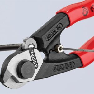 Wire Rope/Bowden Cable Cutter PVC Grip 190mm - Image 3