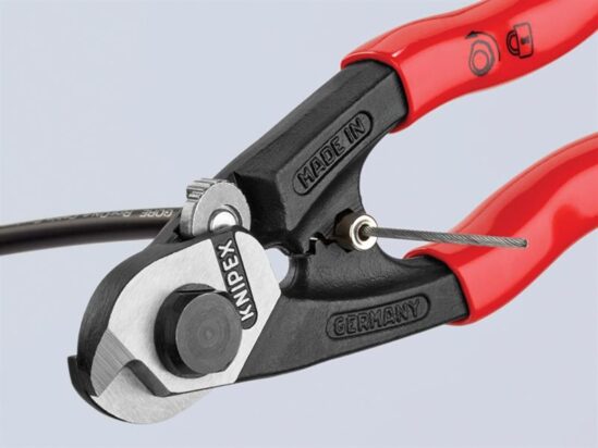 Wire Rope/Bowden Cable Cutter PVC Grip 190mm - Image 3