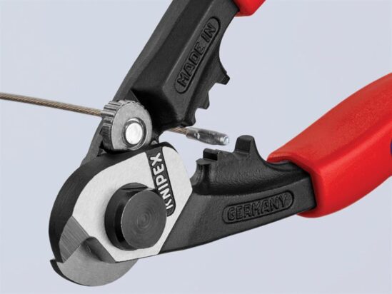 Wire Rope/Bowden Cable Cutters Multi-Component Grip 190mm - Image 3