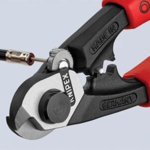 Wire Rope/Bowden Cable Cutters Multi-Component Grip 190mm - Image 4