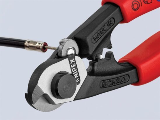 Wire Rope/Bowden Cable Cutters Multi-Component Grip 190mm - Image 4