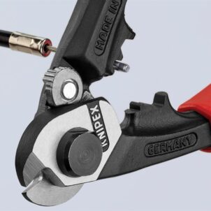 Wire Rope/Bowden Cable Cutters Multi-Component Grip 190mm - Image 5
