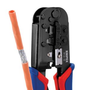 Crimping Pliers for RJ11/12 RJ45 Western Plugs - Image 3