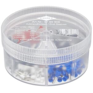Bootlace Ferrule Kit, 400 Piece