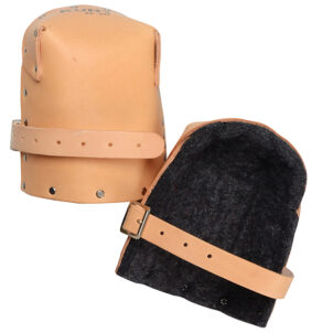 KP-299 Heavy-Duty Leather Thick Felt Knee Pads