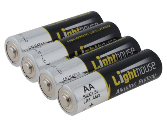 AA LR6 Alkaline Batteries 2400 mAh (Pack 4) - Image 2