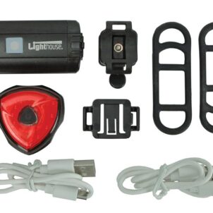 Elite Rechargeable LED Bike Light Set