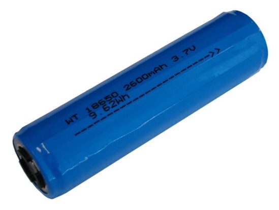 Rechargeable 18650 Li-ion Battery for L/HEFOC800 3.7V 2600mAh