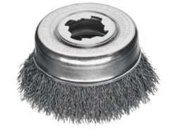 X-Lock Crimped Cup Steel Brush 85mm Non Spark