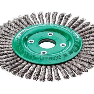 Pipeline Brush 48 Knots 178 x 22.2mm Bore Stainless Steel Wire