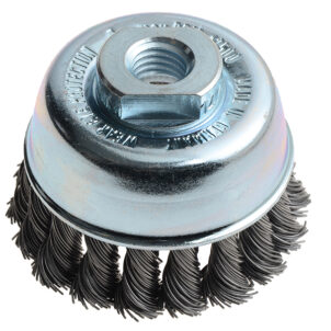 Knot Cup Brush 65mm M14x2.0, 0.50 Steel Wire
