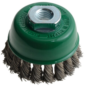 Knot Cup Brush 65mm M14x2.0, 0.50 Stainless Steel Wire