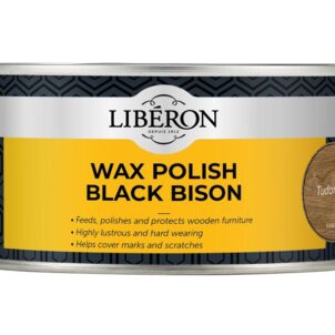 Black Bison Wax Paste Tudor Oak 500ml - Image 2