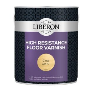 High Resistance Floor Varnish Clear Matt 2.5 litre