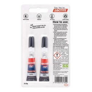 Super Glue Power Gel Tube 2 x 3g