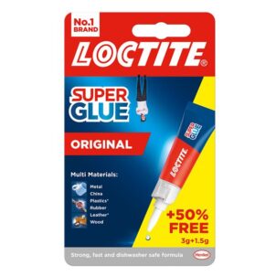 Super Glue Original Tube 3g + 50% Extra Free