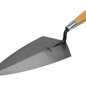 19 Philadelphia Pattern Brick Trowel Wooden Handle 11in