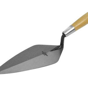 33 London Pattern Brick Trowel Wooden Handle 11in