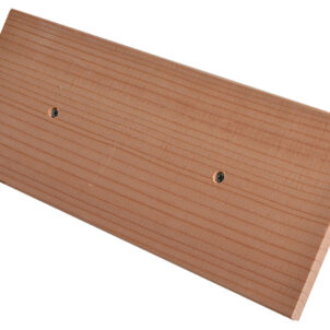 44 Straight Grain Wood Float 12 x 5in