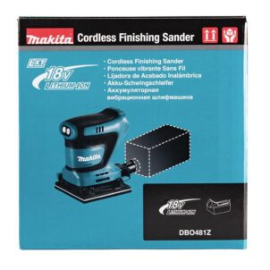 DBO481 LXT Finishing Sander 18V Bare Unit - Image 4