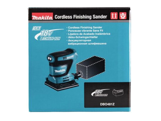DBO481 LXT Finishing Sander 18V Bare Unit - Image 4