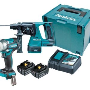 DLX2372TJ Twin Pack 18V 2 x 5.0Ah Li-ion