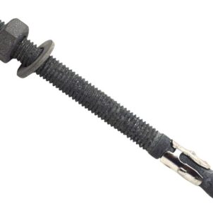 Galvanised Through Bolt M8 x 95mm (100)