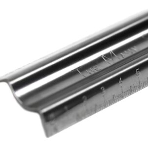 Metal Safety Rule Metric 300mm