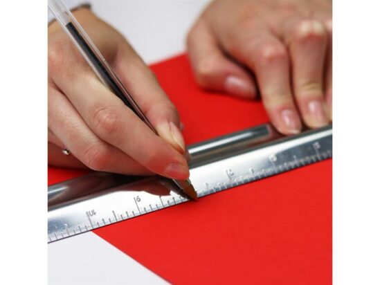 Metal Safety Rule Metric 300mm - Image 3