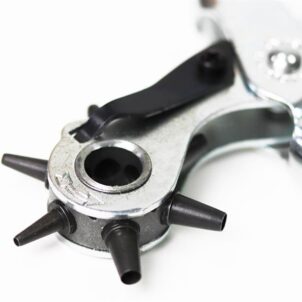 Revolving Leather Hole Punch Pliers