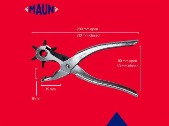 Revolving Leather Hole Punch Pliers - Image 5