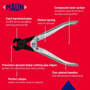 End Cutting Nippers 150mm - Image 4