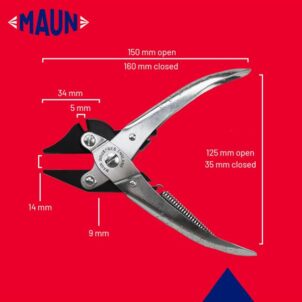 Side Cutter Parallel Pliers with Return Spring 160mm