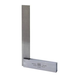 4006 Engineer's Square Grade B 150mm (6in) (Retail Packaging)