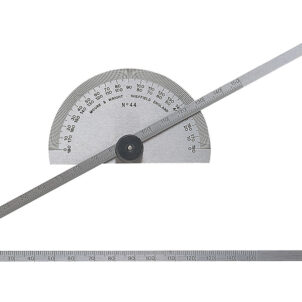 Protractor Type Depth Gauge Metric 0-150mm