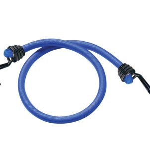 Twin Wire Bungee Cord 120cm Blue 2 Piece