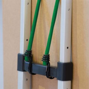 Twin Wire Bungee Cord 80cm Green 2 Piece - Image 3