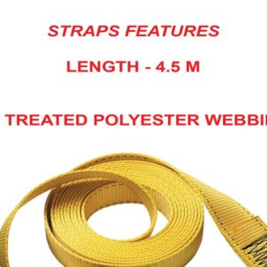 Ratchet Tie-Down J-Hooks 4.50m - Image 4
