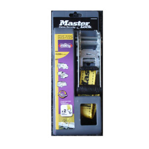 Ratchet Tie-Down J-Hooks 4.50m