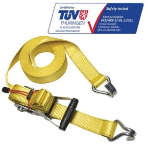 Ratchet Tie-Down J-Hooks 8.25m - Image 2