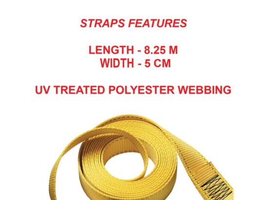 Ratchet Tie-Down J-Hooks 8.25m - Image 4