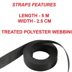 Ratchet Tie-Down S-Hooks 5m - Image 2