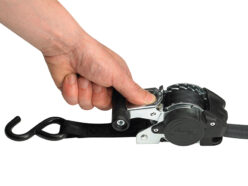 Retractable Ratchet Tie-Down S-Hook 3m 2 Piece